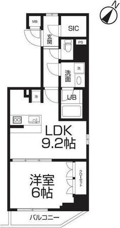 ラクラス押上の物件間取画像